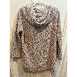 Umgee USA Womens Tunic Sweater Chenille Cowl Neck Long Sleeve‎ Small